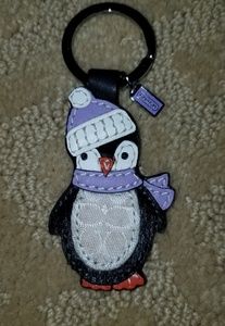 Coach Penguin Keychain